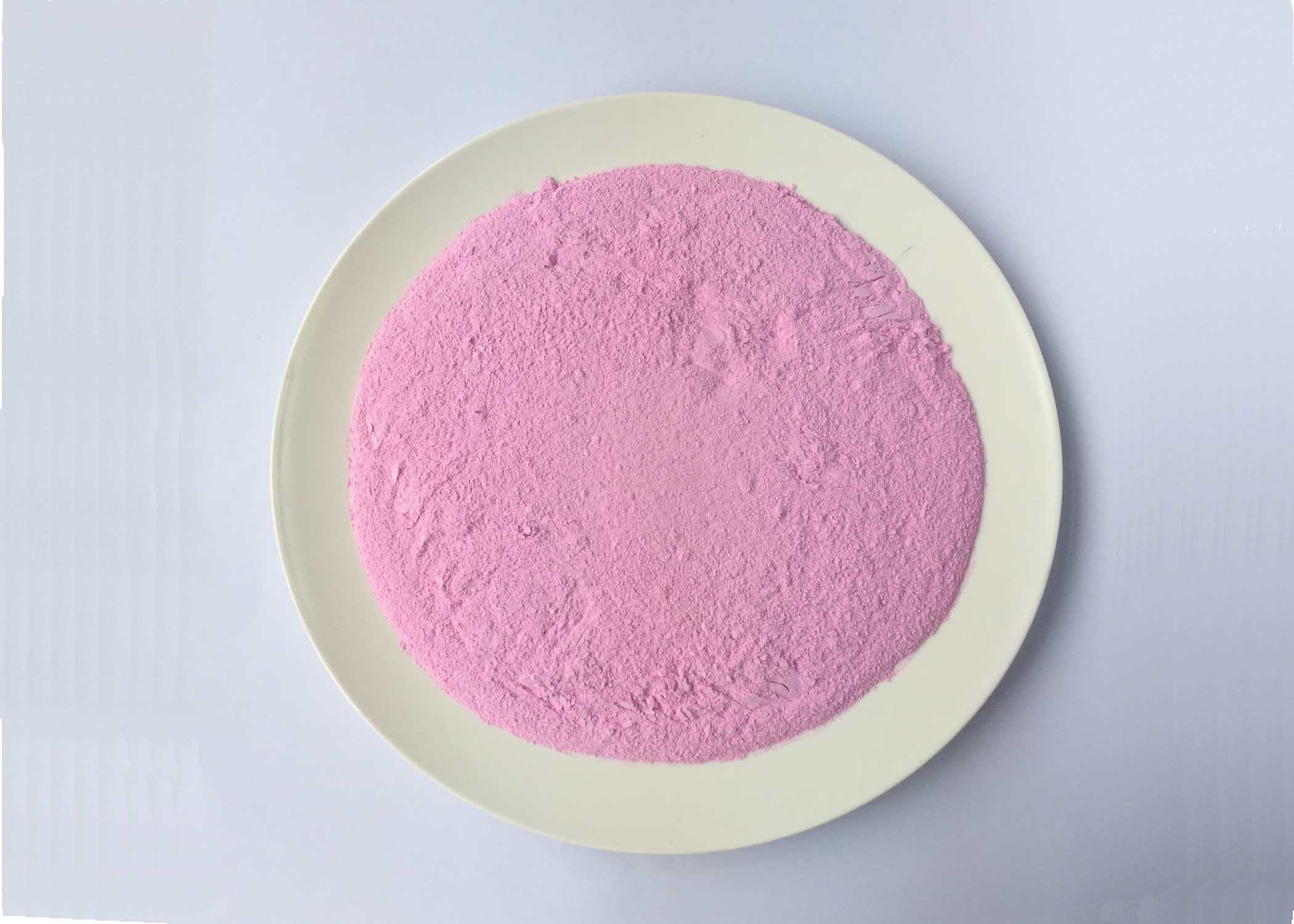 Compuesto rosado del polvo de la resina de formaldehído de urea con la adición de lubricante